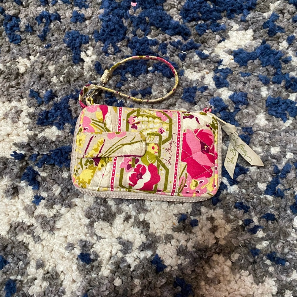 Vera Bradley wallet keychain holder